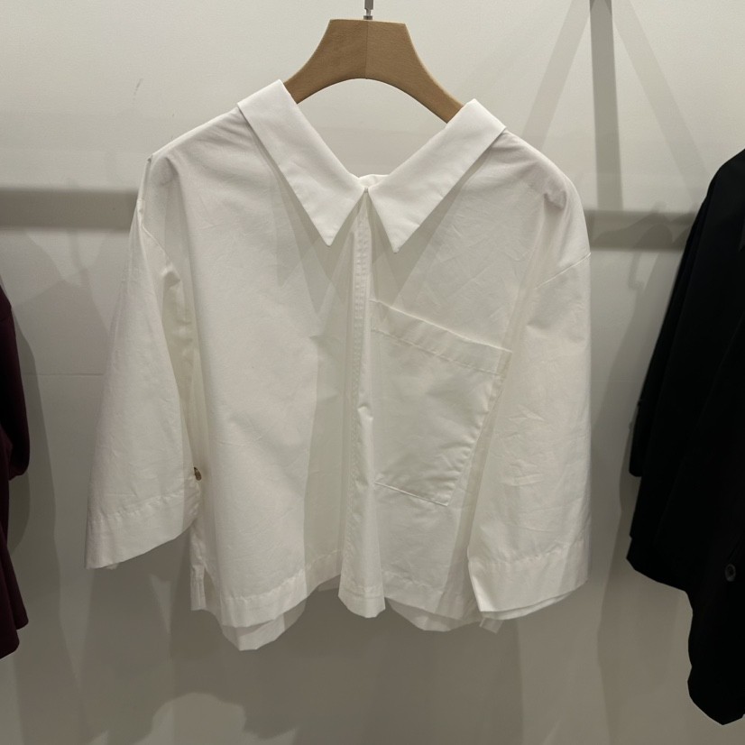 LAMINEDOR韓國直郵㊣女士新品時尚人氣職業真品25秋冬襯衫蕾絲衫LA MINE DOR襯衫/蕾絲衫