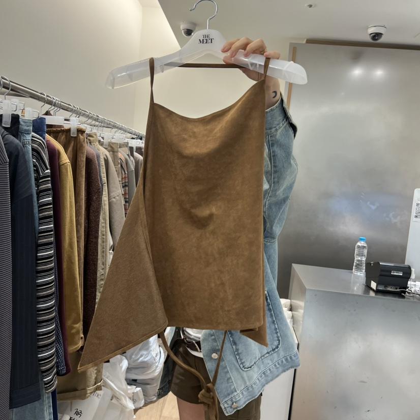 MEET ME東大門㊣代購女裝新品推薦休閑熱賣職業時尚吊帶背心MEET ME吊帶/背心