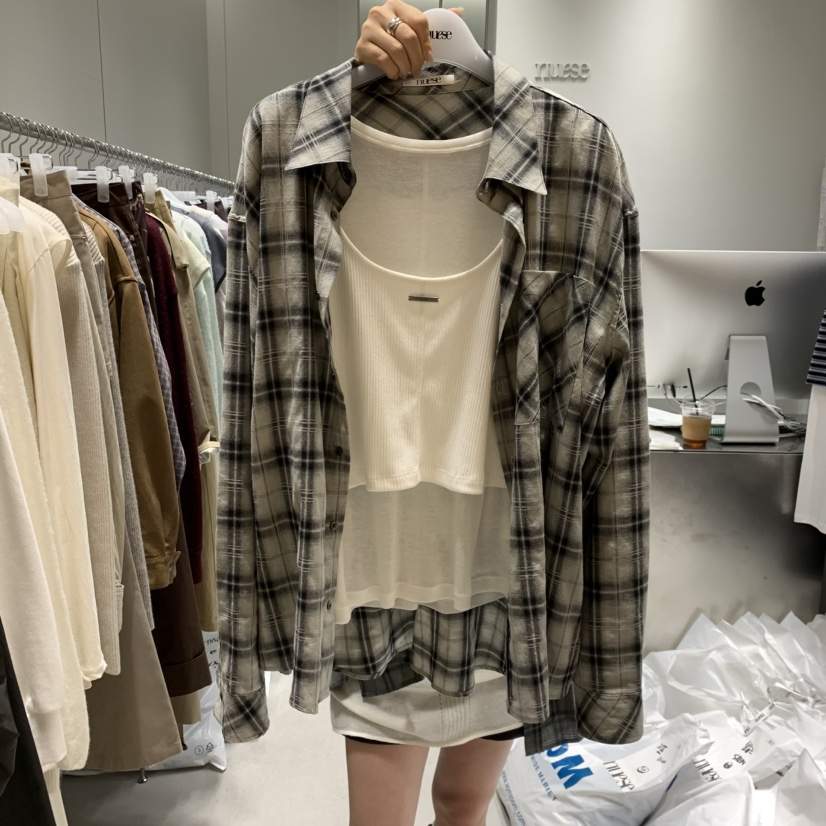 NUESE韓國代購㊣女裝新款真品時尚推薦熱賣襯衫蕾絲衫不含內搭NUESE襯衫/蕾絲衫