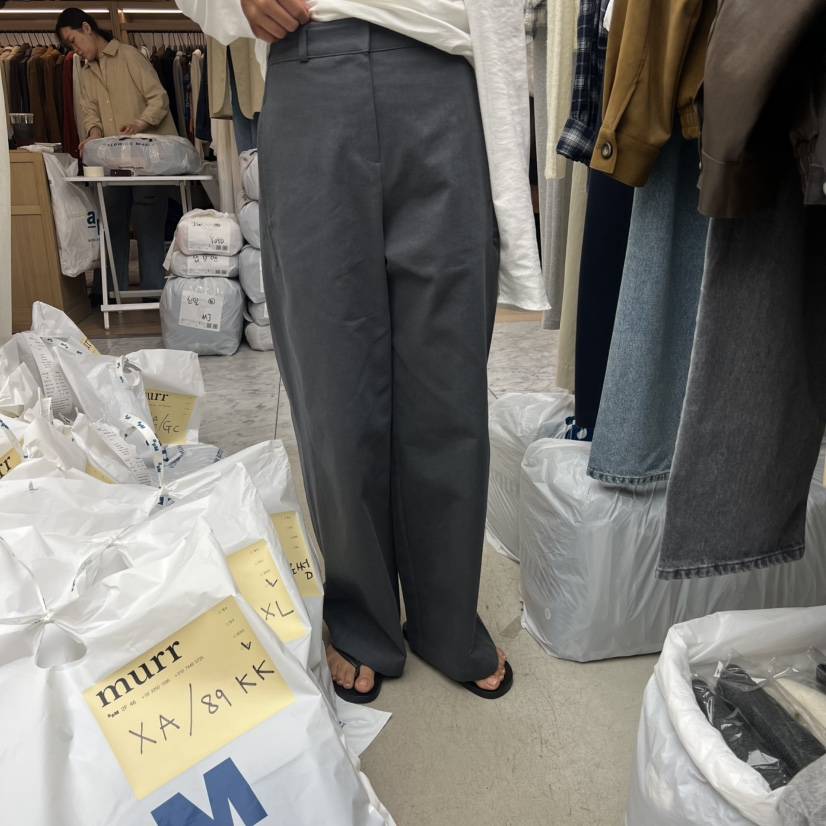 MURR韓國直郵㊣女裝新款人氣熱賣休閑推薦真品職業時尚休閑褲MURR休閑褲