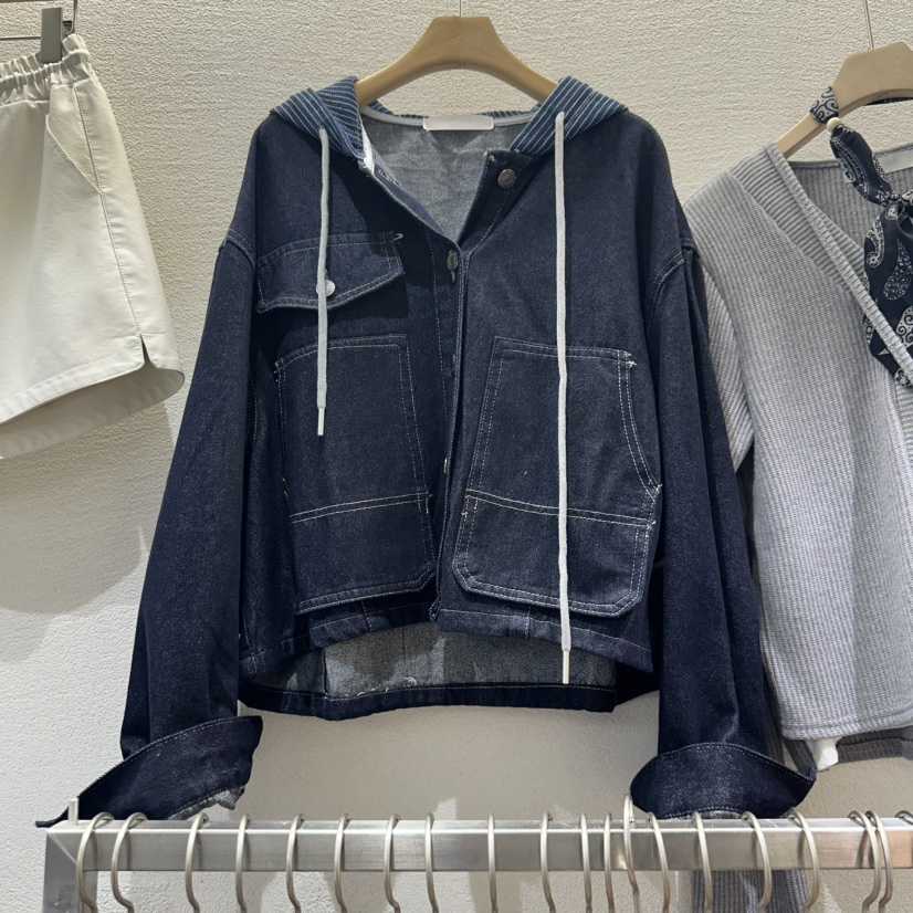 HIPTIQUE東大門㊣代購女裝新款真品休閑熱賣推薦時尚夾克條紋HIPTIQUE夾克