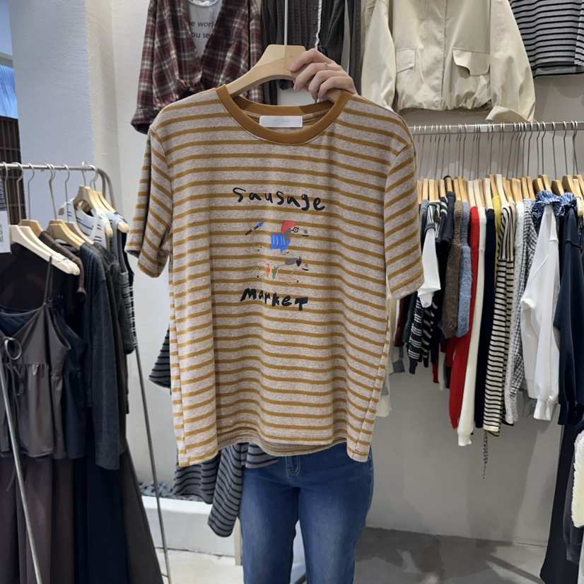 HIPTIQUE韓國直郵㊣女裝新品人氣推薦休閑時尚25秋冬真品T恤HIPTIQUET恤