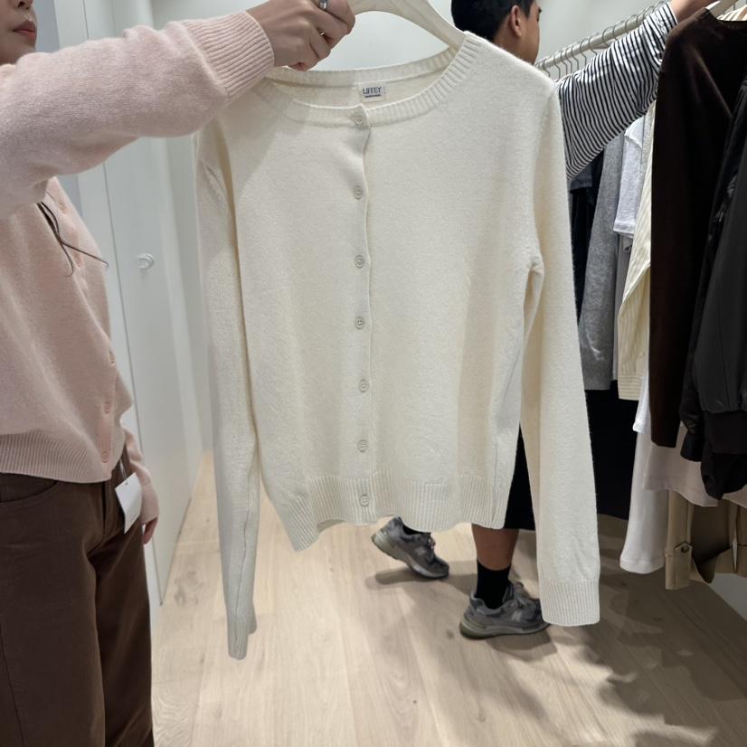 LIFFEY韓國直郵㊣女裝新品職業熱賣休閑人氣真品針織衫羊毛LIFFEY針織衫