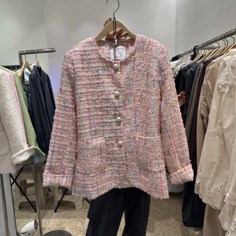 A韓國代購㊣女士新品時尚真品休閑人氣熱賣職業25秋冬推薦夾克A STORE夾克