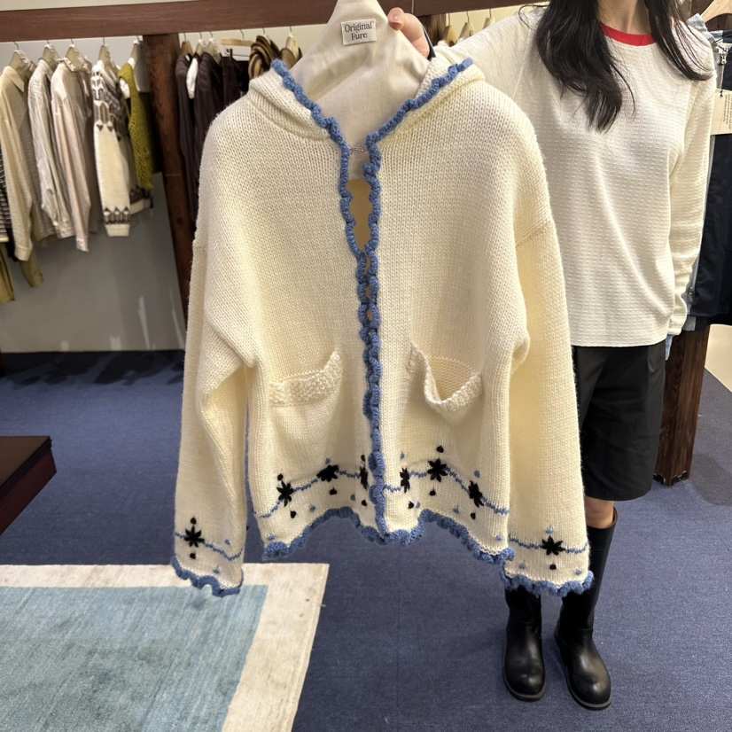 FURE韓國直郵㊣女裝新品25秋冬人氣真品休閑職業熱賣推薦毛衣FURE毛衣