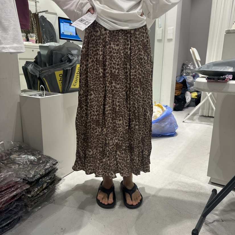 COMBO韓國代購㊣女士新品推薦時尚25秋冬人氣職業休閑熱賣長裙COM_BO長裙