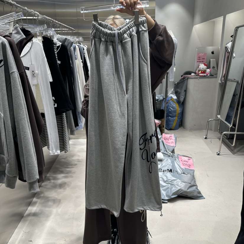 KIKI東大門㊣直郵女裝新品職業時尚推薦25秋冬休閑褲天鵝絨KIKI休閑褲