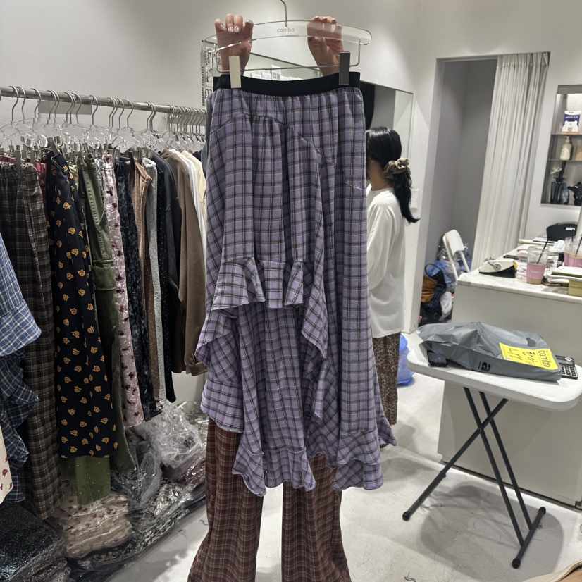 COMBO東大門㊣直郵女士新品推薦時尚休閑25秋冬人氣熱賣長裙COM_BO長裙