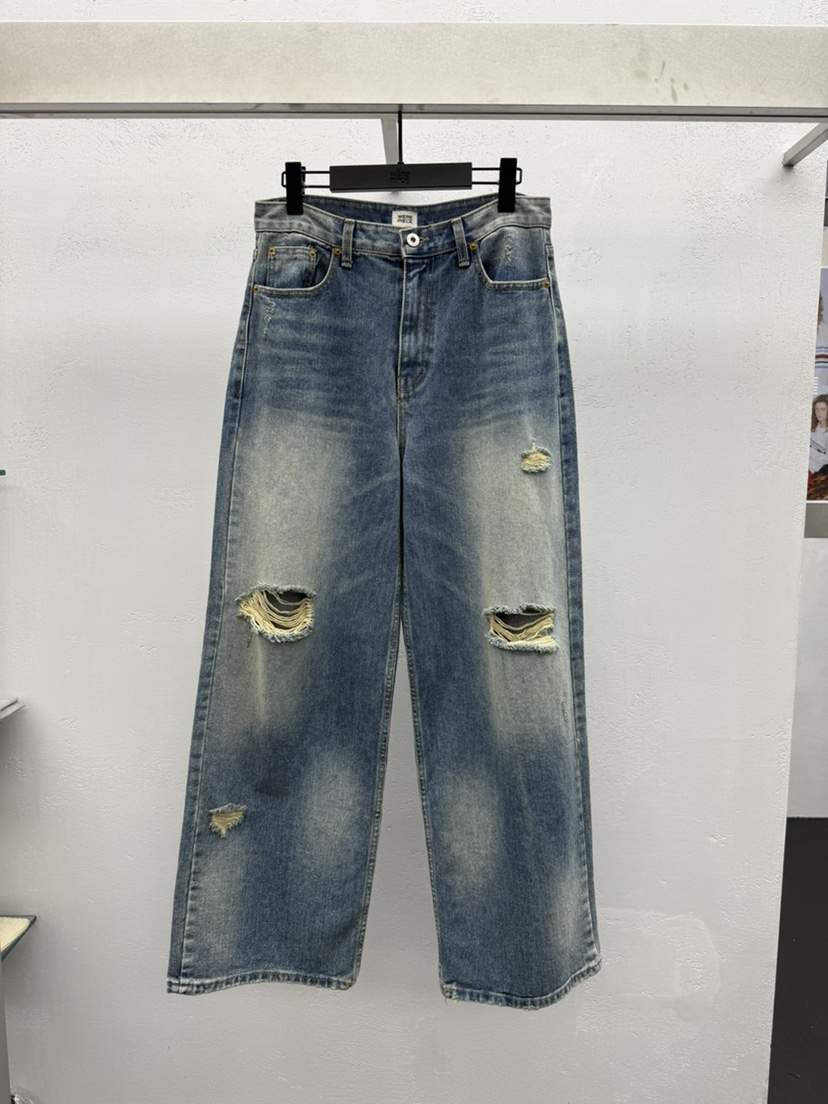 KARE/WEREPIECE東大門㊣代購女裝新品時尚25秋冬真品牛仔褲KARE/WEREPIECE牛仔褲