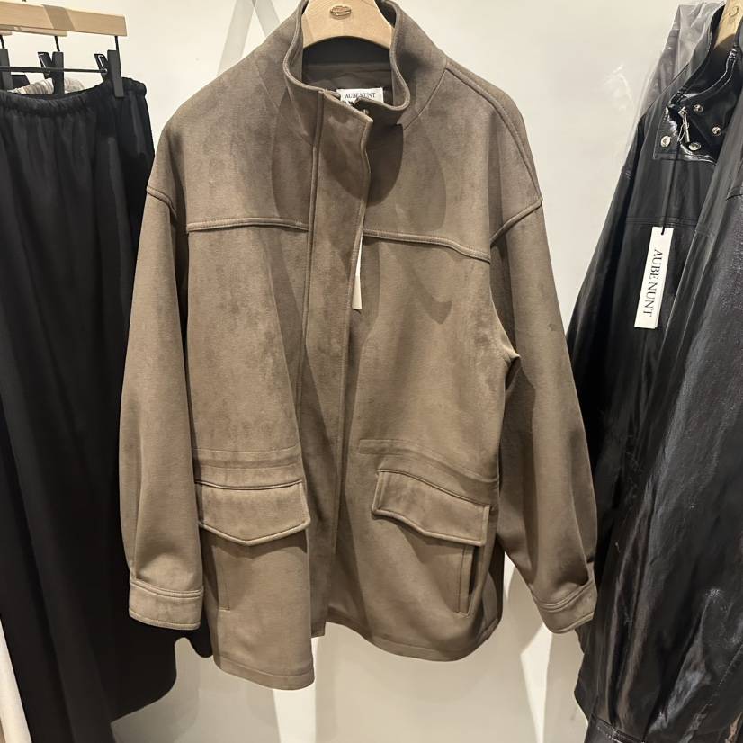 aube nunt東大門㊣直郵女裝新品人氣熱賣職業真品25秋冬夾克aube nunt夾克
