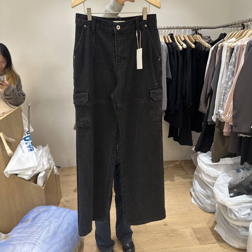 FOREST韓國代購㊣女士新款時尚休閑推薦熱賣職業休閑褲工裝FOREST休閑褲