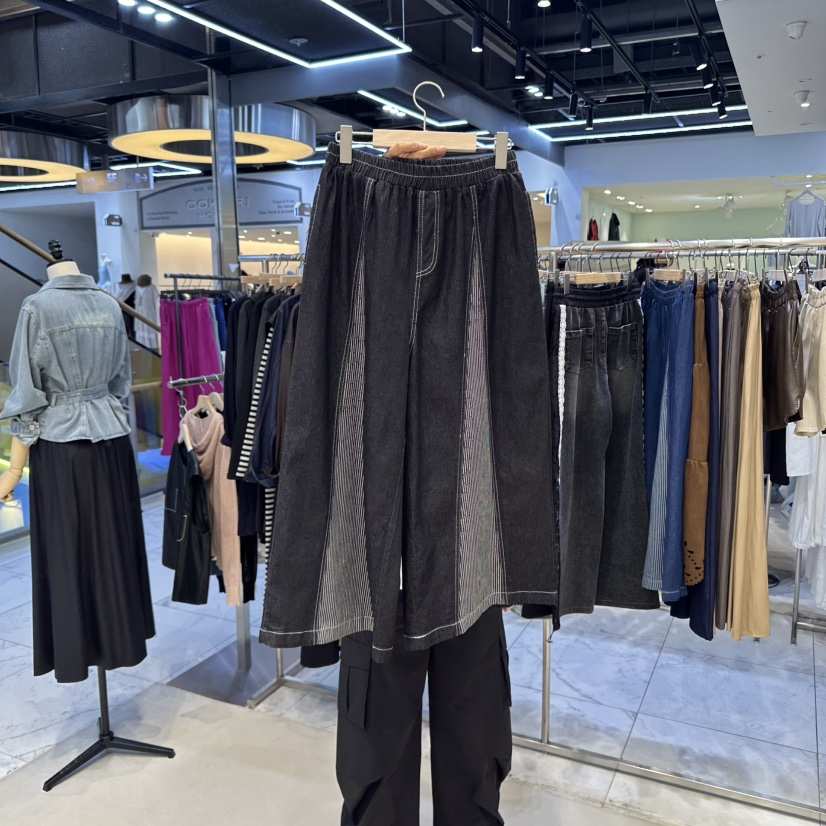 HOT PLACE東大門㊣實拍女士新品熱賣休閑真品推薦25秋冬牛仔褲HOT PLACE/DREAM GIRIS牛仔褲