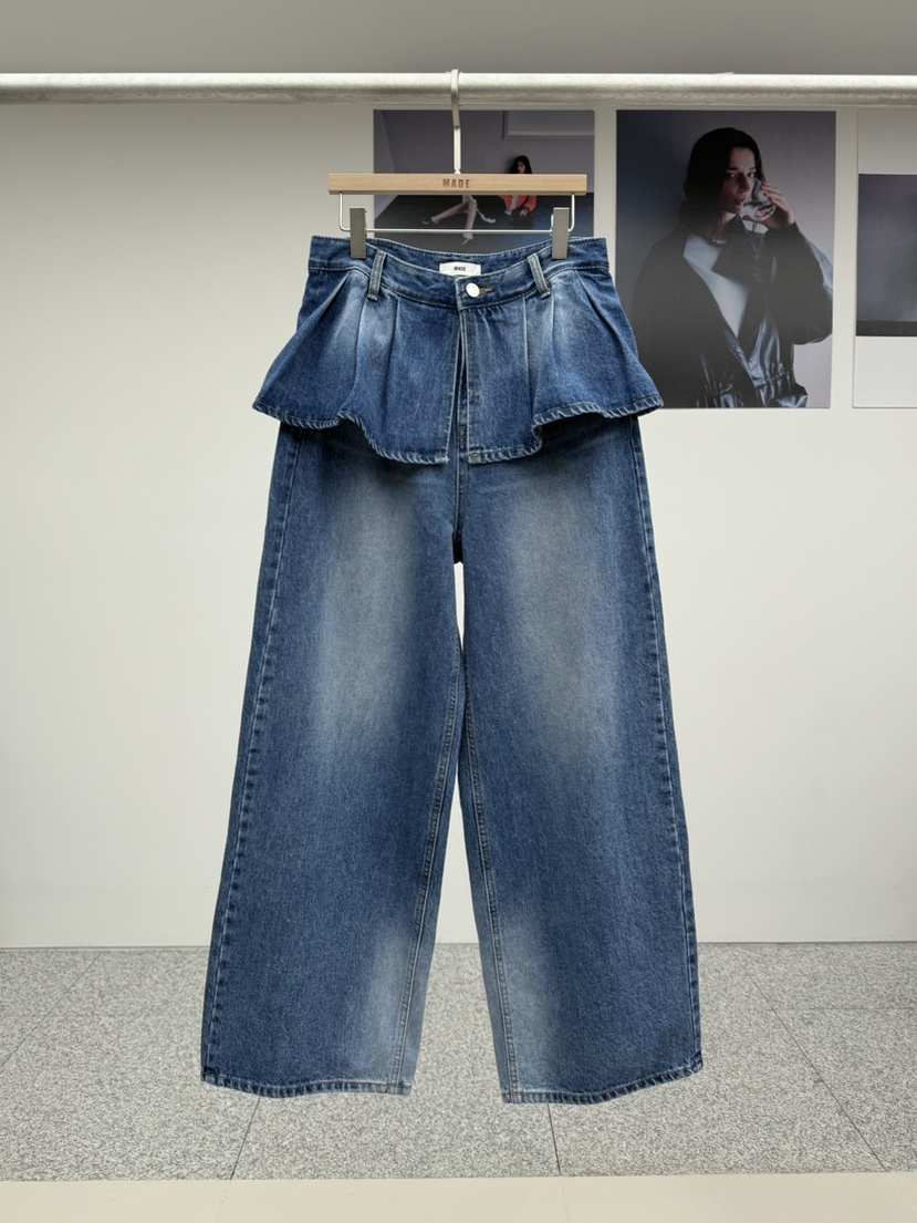 MADE-P韓國代購㊣女裝新品熱賣休閑人氣職業時尚25秋冬裙褲MADE-P裙褲