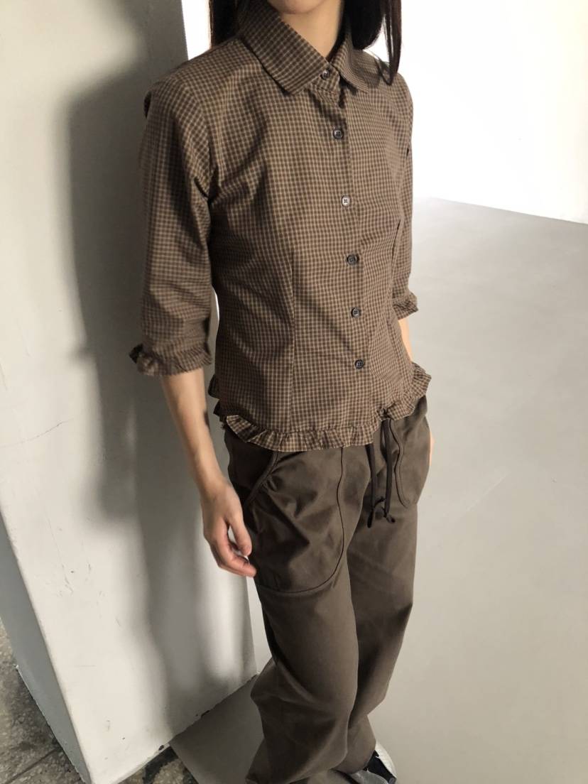 FLASH東大門㊣實拍女士新款時尚真品職業人氣熱賣襯衫蕾絲衫FLASH襯衫/蕾絲衫