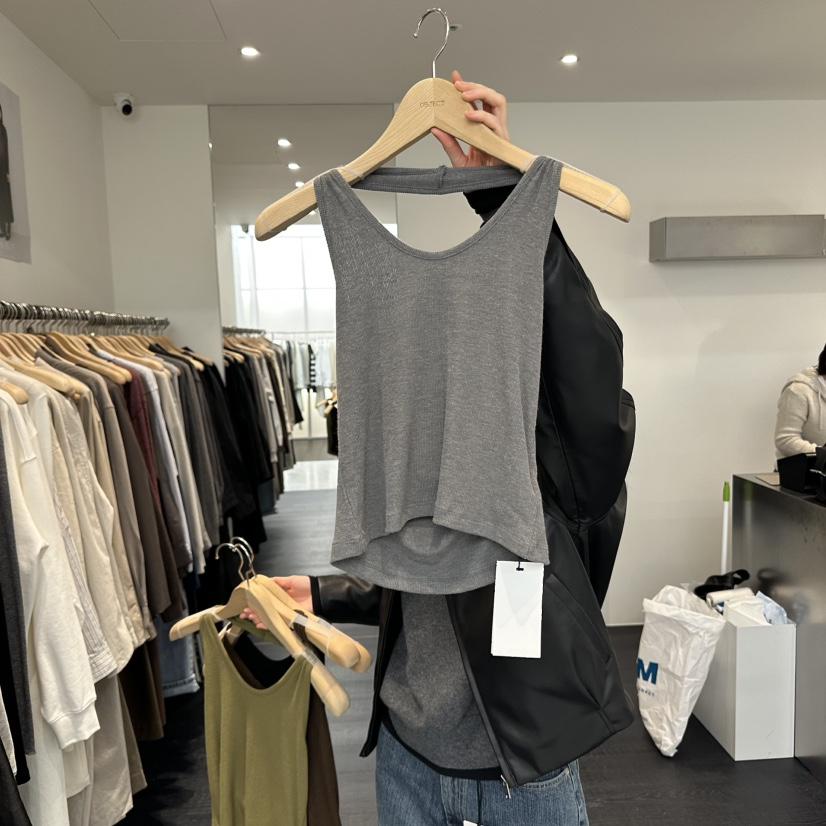 OBJECT韓國直郵㊣女士新品熱賣時尚職業推薦25秋冬吊帶背心OBJECT吊帶/背心