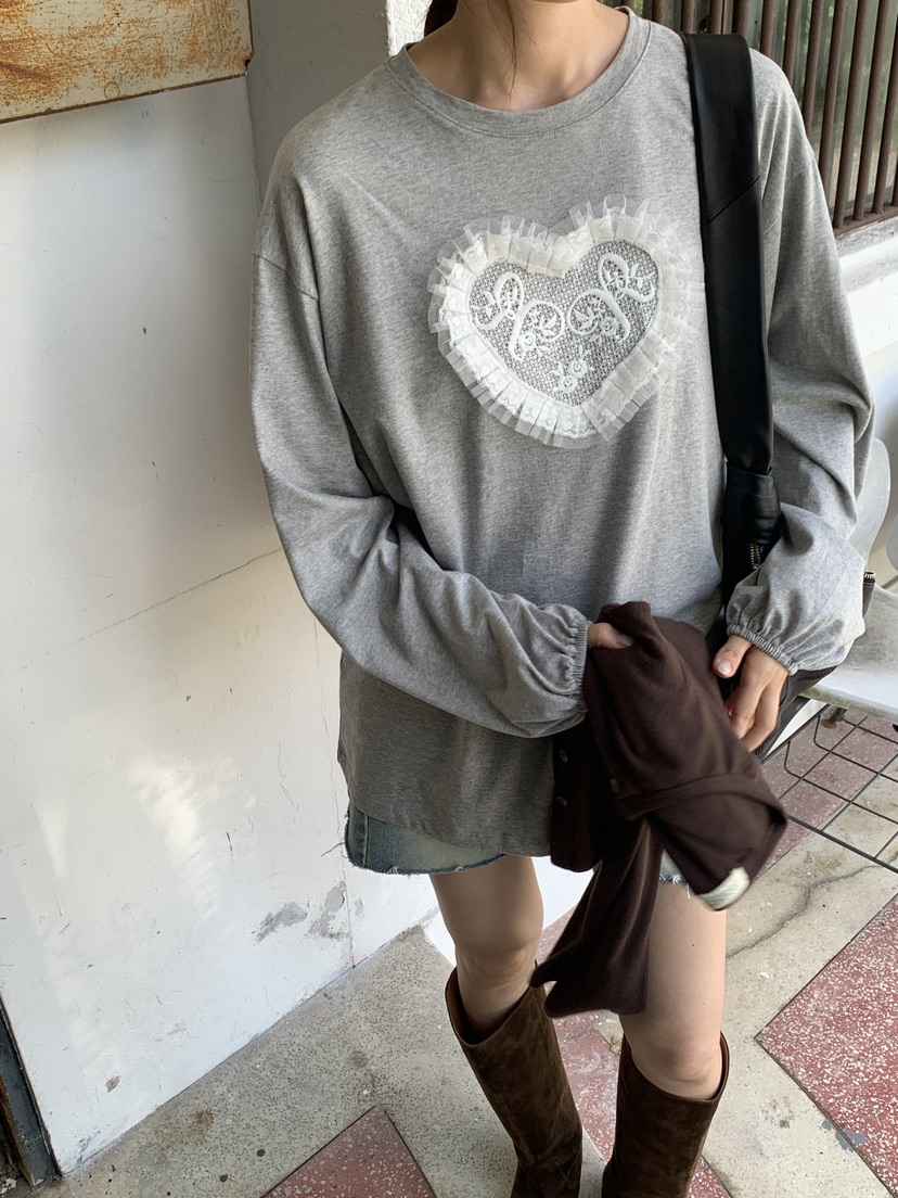 LOGARDEN韓國代購㊣女士新款推薦時尚真品熱賣25秋冬長袖T恤LO GARDEN長袖T恤