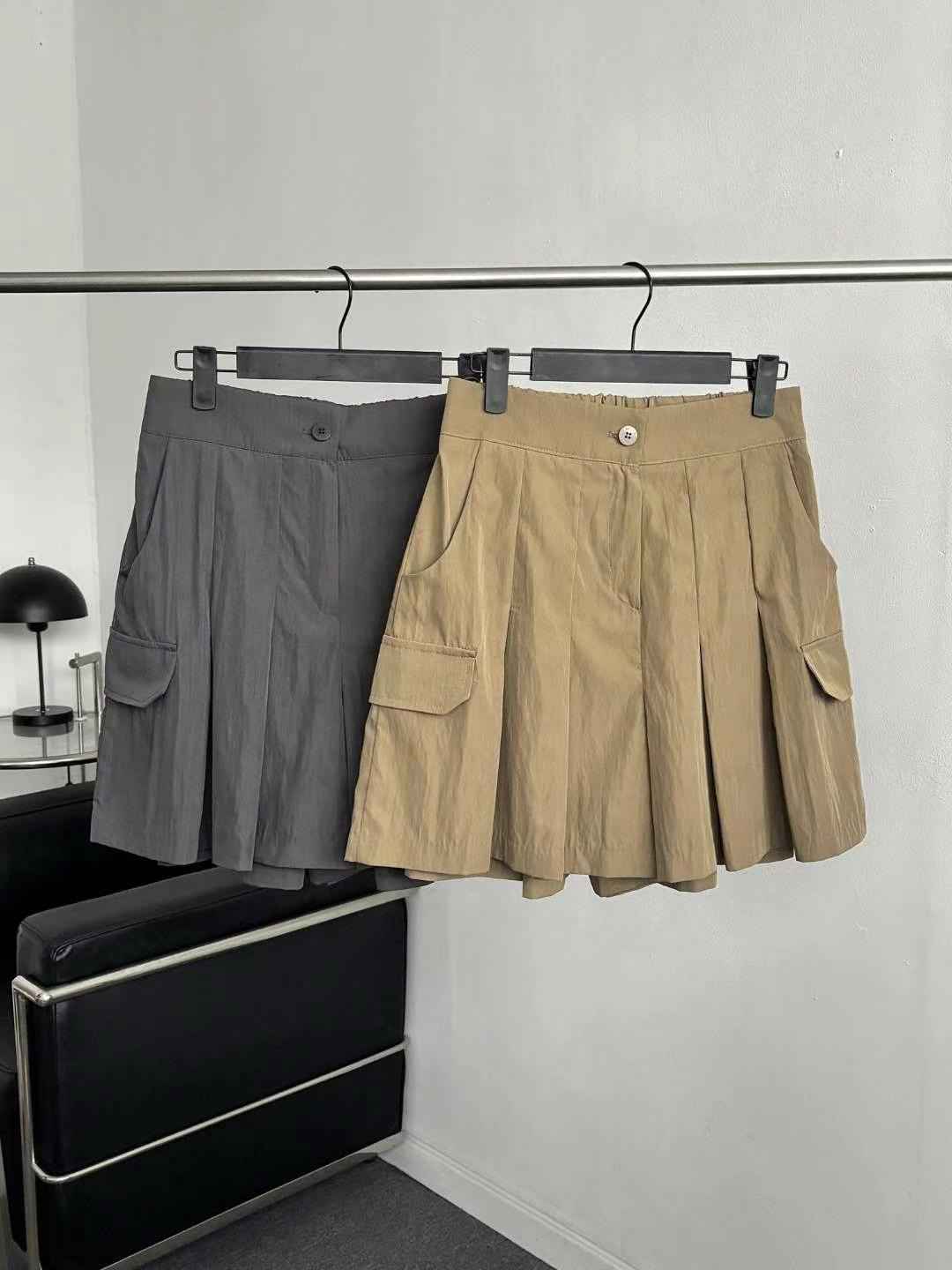 MINK DESIGN韓國代購㊣女裝新品時尚25秋冬推薦真品短裙工裝MINK DESIGN短裙