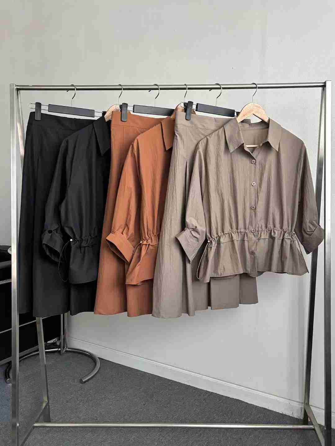 MINK DESIGN韓國代購㊣女裝新品職業真品人氣25秋冬休閑套裝MINK DESIGN套裝