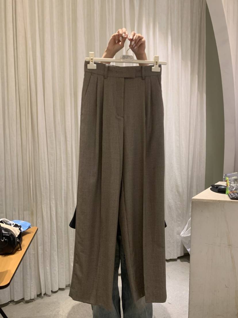 PAPERMOON東大門㊣直郵女士新品推薦熱賣人氣25秋冬真品休閑褲paper moon休閑褲