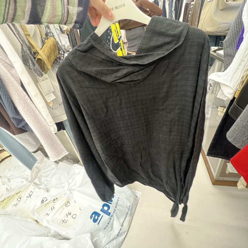 BREATHE東大門㊣代購女士新品真品25秋冬休閑人氣襯衫蕾絲衫BREATHE襯衫/蕾絲衫