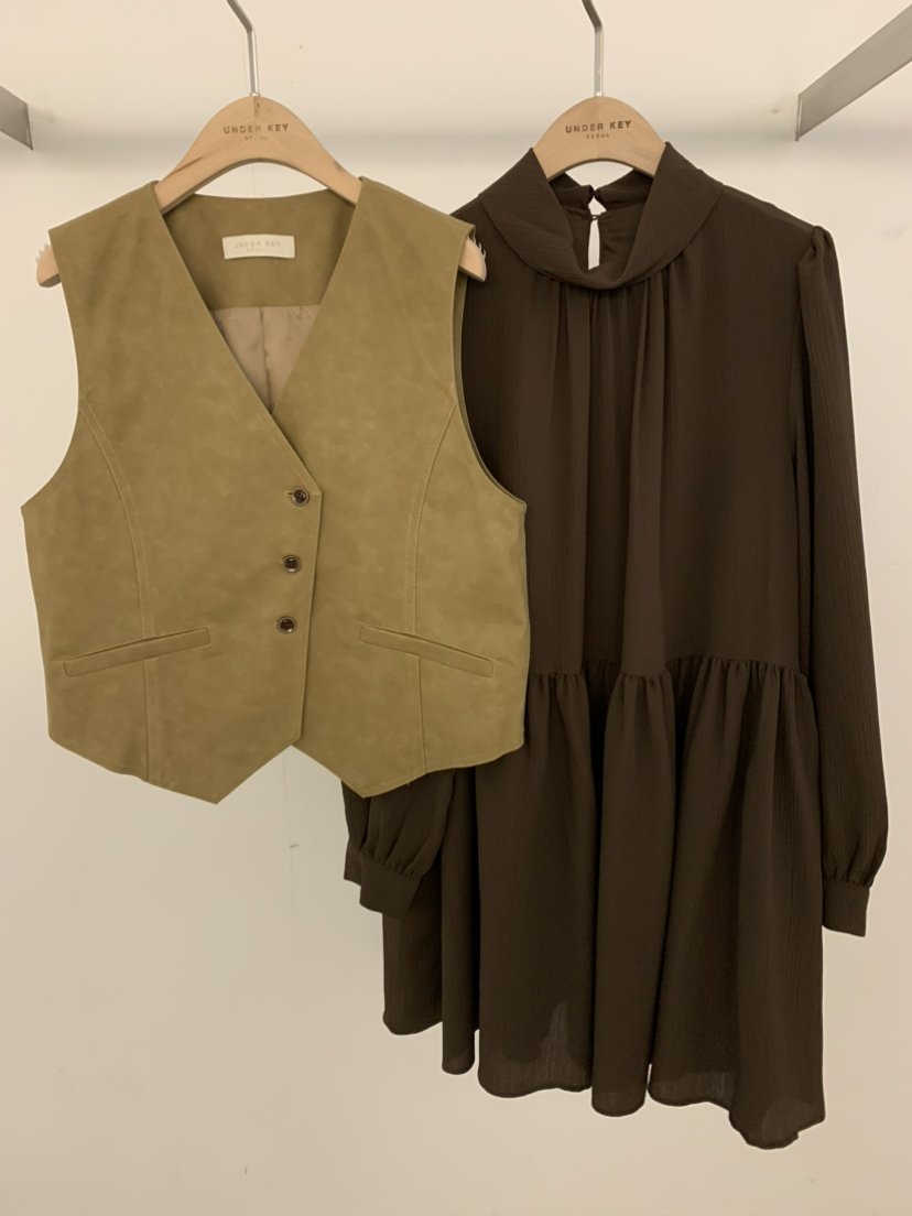 UNDER KEY東大門㊣代購女士新品25秋冬熱賣職業人氣套裝套裝UNDER KEY套裝