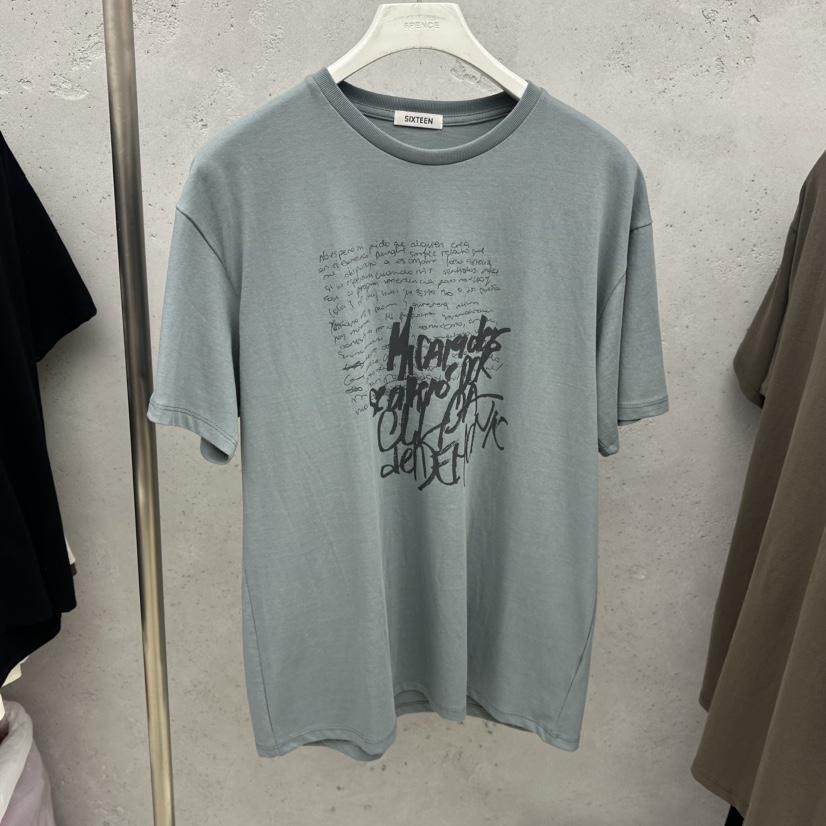 6PENCE-P東大門㊣實拍女士新品人氣25秋冬真品休閑職業T恤SIXTEEN-6PENCET恤