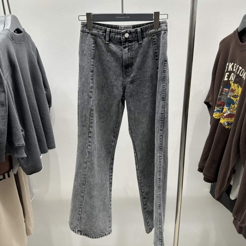 TARABY MOTION韓國代購㊣女裝新品真品職業25秋冬時尚牛仔褲TARABY MOTION牛仔褲