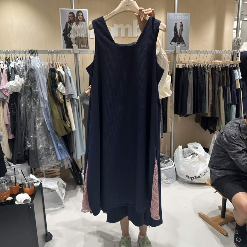 RUMBA東大門㊣代購女士新款職業真品推薦熱賣時尚休閑連衣裙RUMBA連衣裙