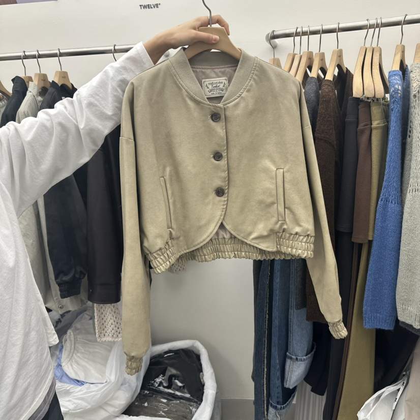 TWELVE東大門㊣實拍女裝新品推薦25秋冬真品職業休閑時尚夾克TWELVE夾克