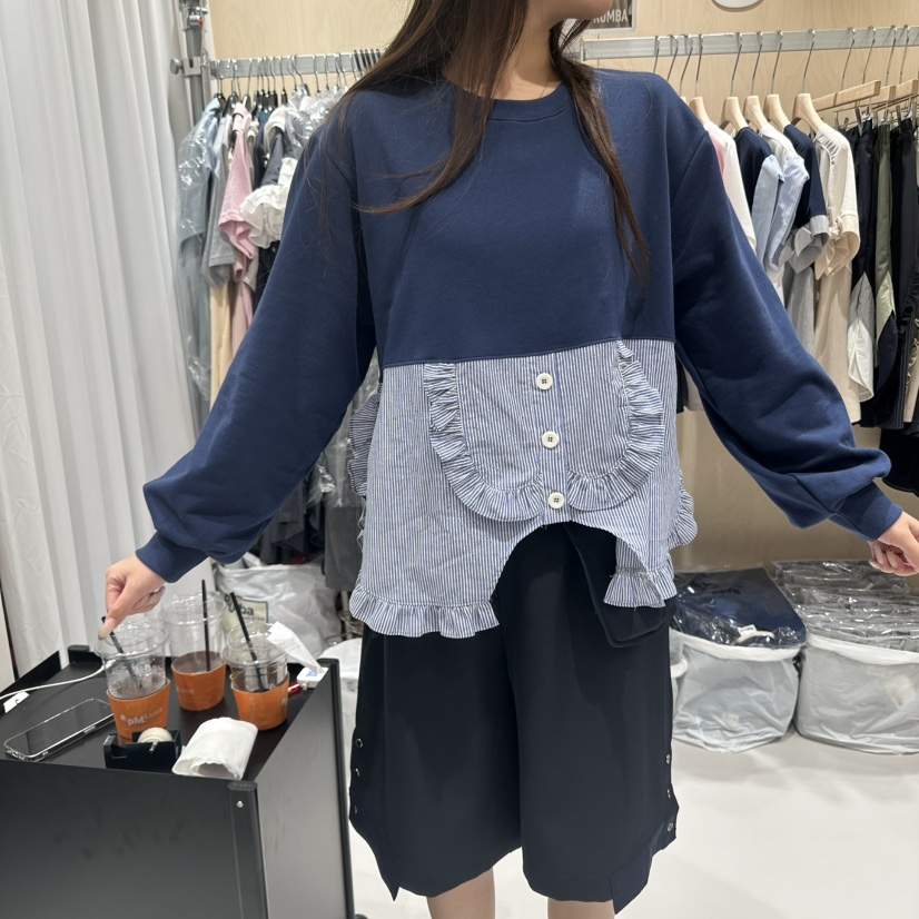 RUMBA東大門㊣直郵女裝新款25秋冬人氣推薦職業真品休閑衛衣RUMBA衛衣