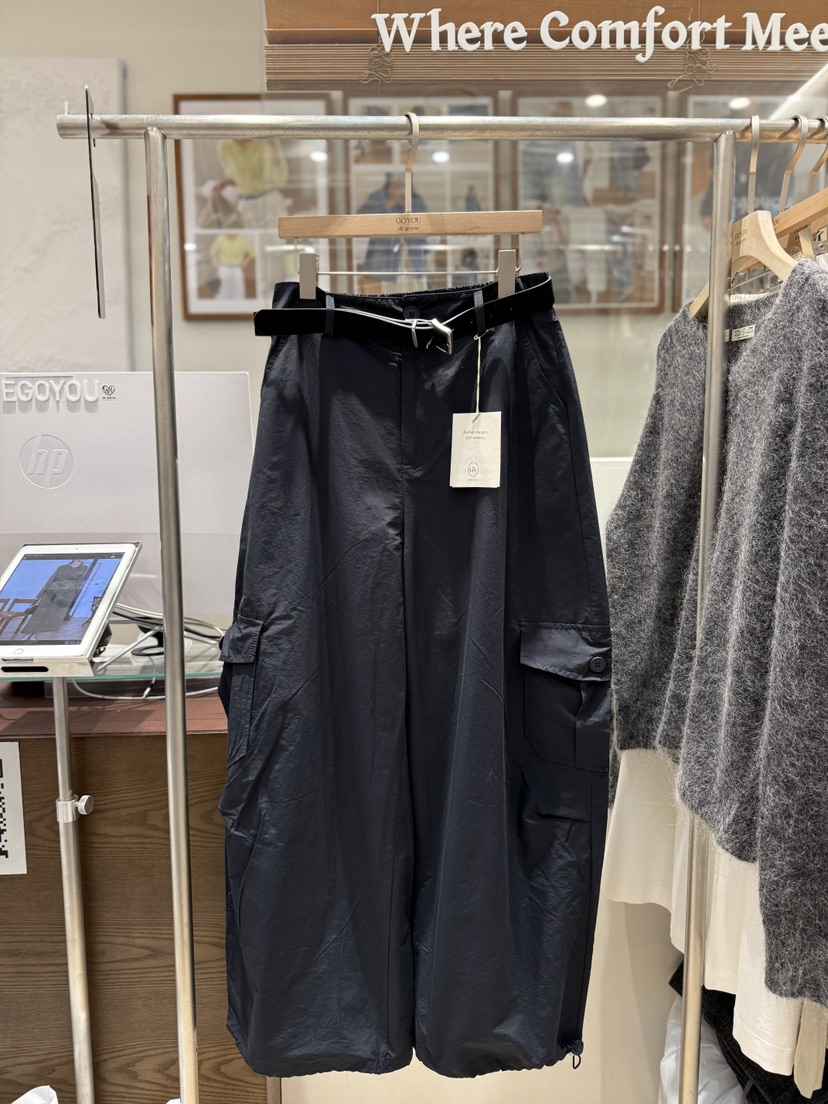 DE GO YOU東大門㊣實拍女裝新款真品推薦時尚休閑褲不含腰帶DE GO YOU休閑褲