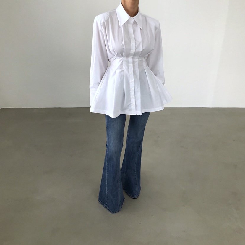 2TWO MOON韓國直郵㊣女裝新款職業推薦真品25秋冬襯衫蕾絲衫2TWO MOON襯衫/蕾絲衫