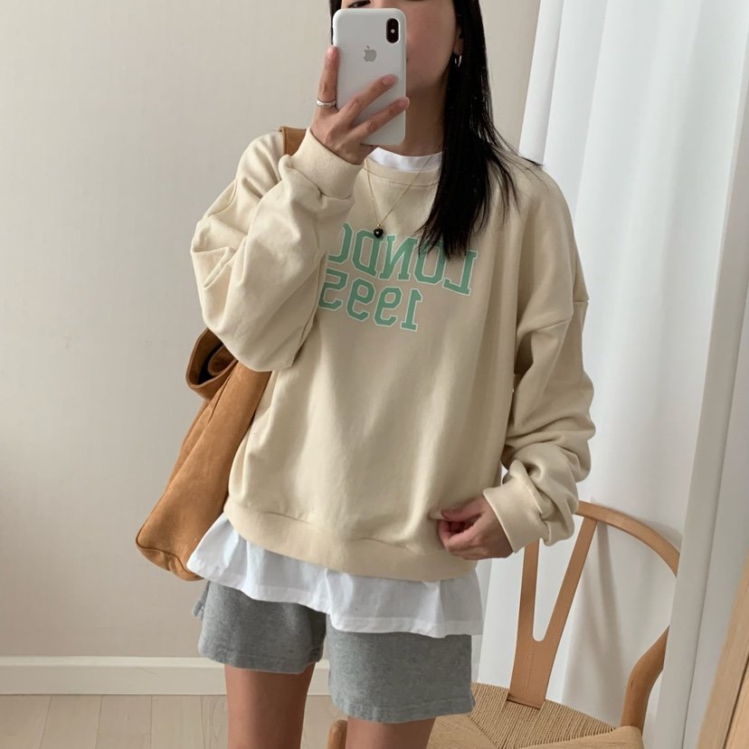 HELLO JINI東大門㊣直郵女士新款職業熱賣真品人氣25秋冬衛衣HELLO JINI衛衣