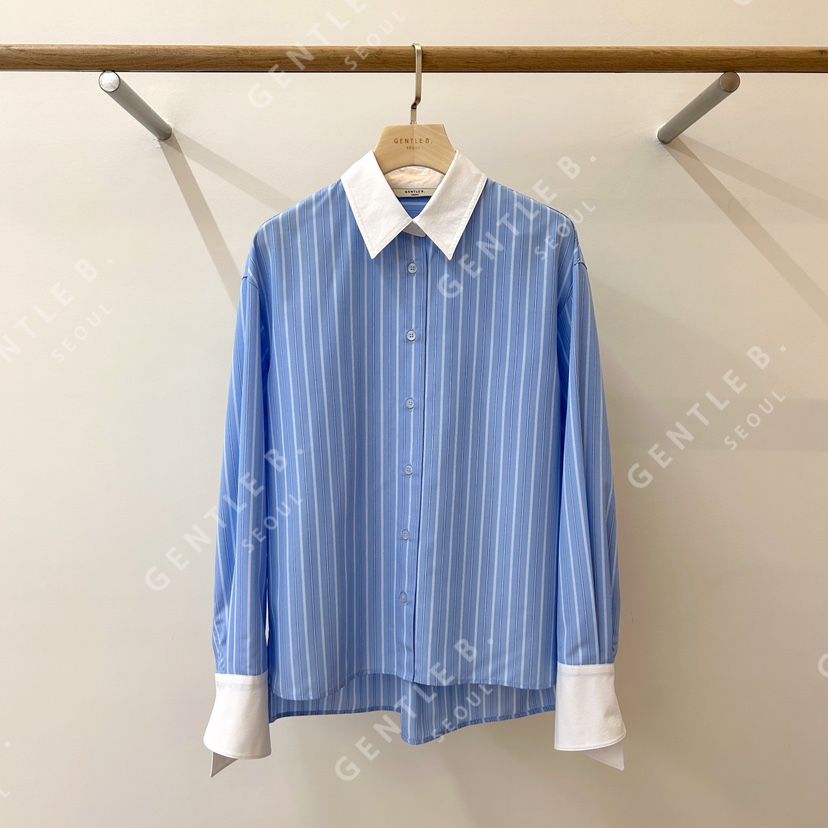 GENTLE B/LOVENTINA東大門㊣直郵女士新款25秋冬襯衫蕾絲衫GENTLE B/LOVENTINA襯衫/蕾絲衫