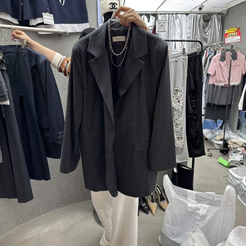 EXIT韓國直郵㊣女士新品25秋冬職業時尚人氣休閑真品推薦夾克EXIT夾克