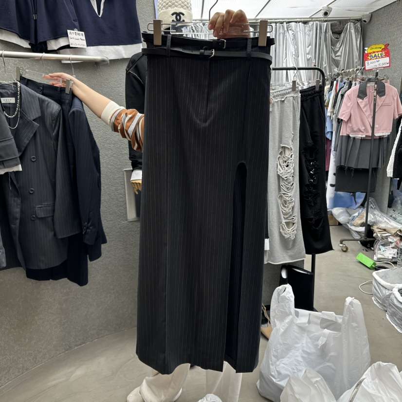 EXIT韓國代購㊣女裝新款熱賣時尚真品人氣推薦長裙不含腰帶EXIT長裙