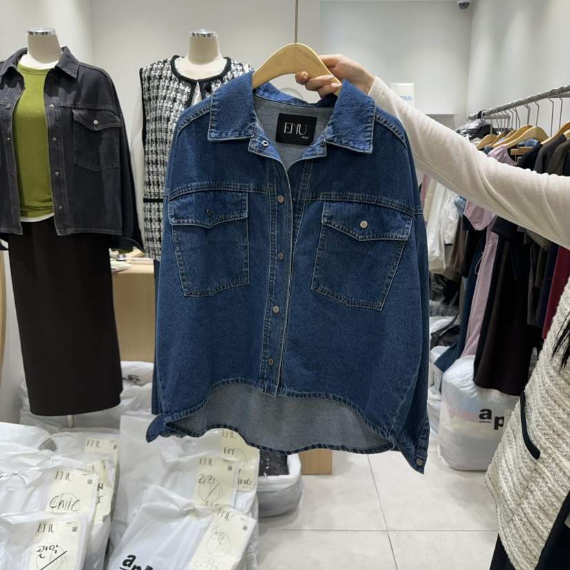 EN.U東大門㊣直郵女士新品真品時尚人氣休閑25秋冬職業夾克EN.U夾克