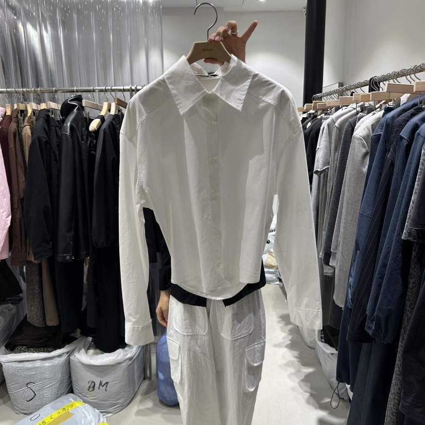 GREEK韓國直郵㊣女裝新品職業休閑人氣熱賣25秋冬襯衫蕾絲衫GREEK襯衫/蕾絲衫