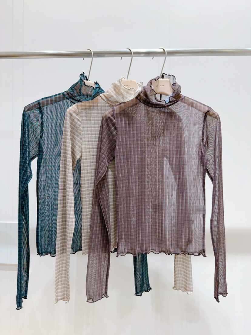 LIMLIMLIM韓國代購㊣女士新品25秋冬推薦休閑時尚襯衫蕾絲衫LIM LIM LIM襯衫/蕾絲衫