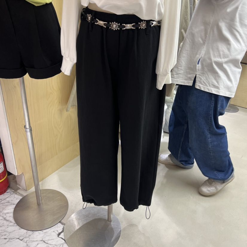 PLEASURE韓國直郵㊣女士新品休閑真品25秋冬休閑褲不含腰帶PLEASURE休閑褲