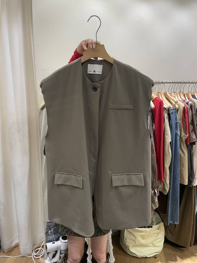 AUVERFIT東大門㊣實拍女裝新品休閑職業時尚人氣熱賣25秋冬馬甲AUVERFIT馬甲