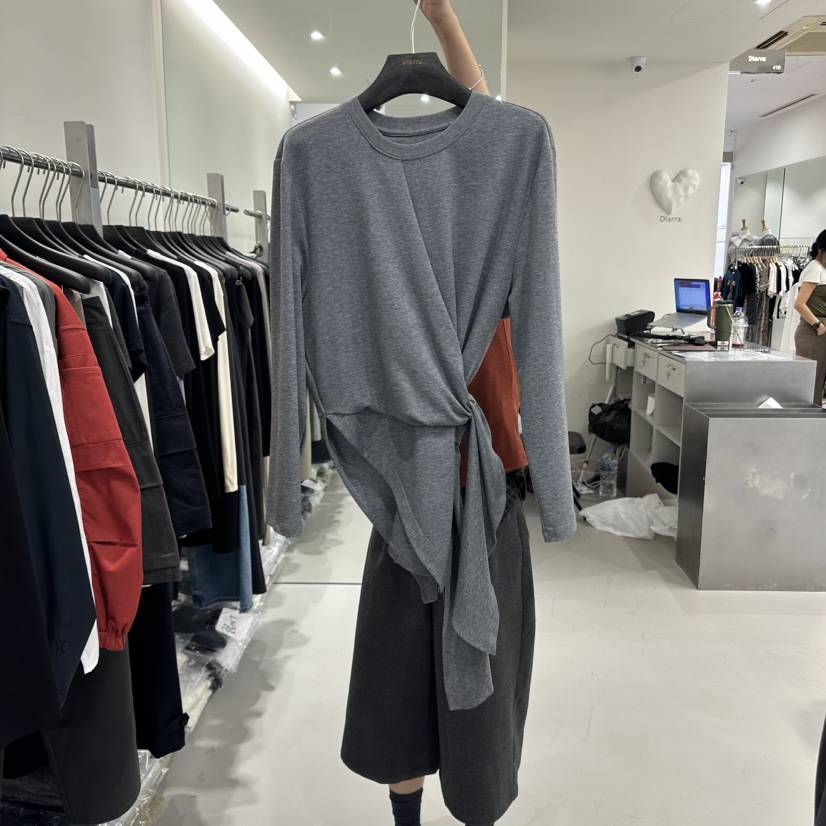 DIARRA韓國代購㊣女裝新款25秋冬時尚真品推薦熱賣職業衛衣DIARRA衛衣
