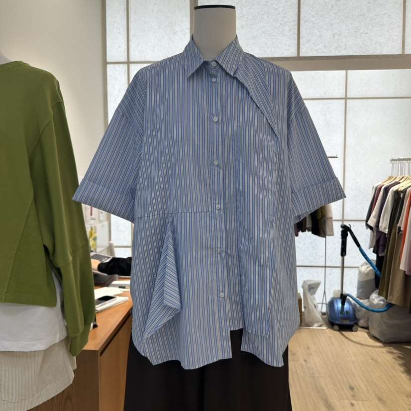 REVE-L東大門㊣直郵女裝新品休閑時尚25秋冬推薦襯衫蕾絲衫REVE-L襯衫/蕾絲衫