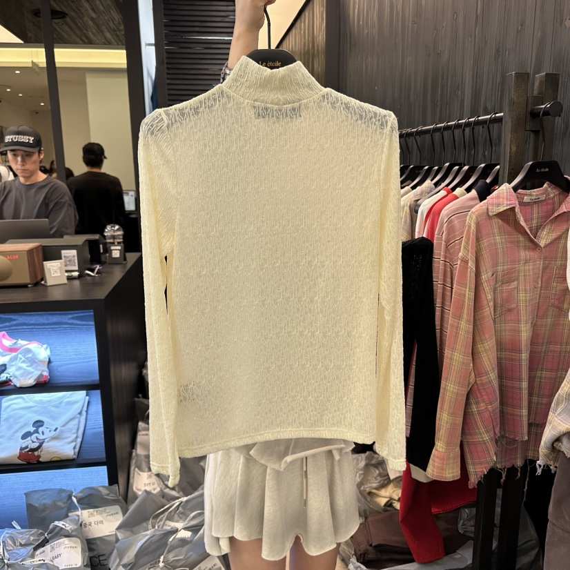 LE ETOILE東大門㊣實拍女裝新品熱賣休閑職業25秋冬襯衫蕾絲衫LE ETOILE襯衫/蕾絲衫