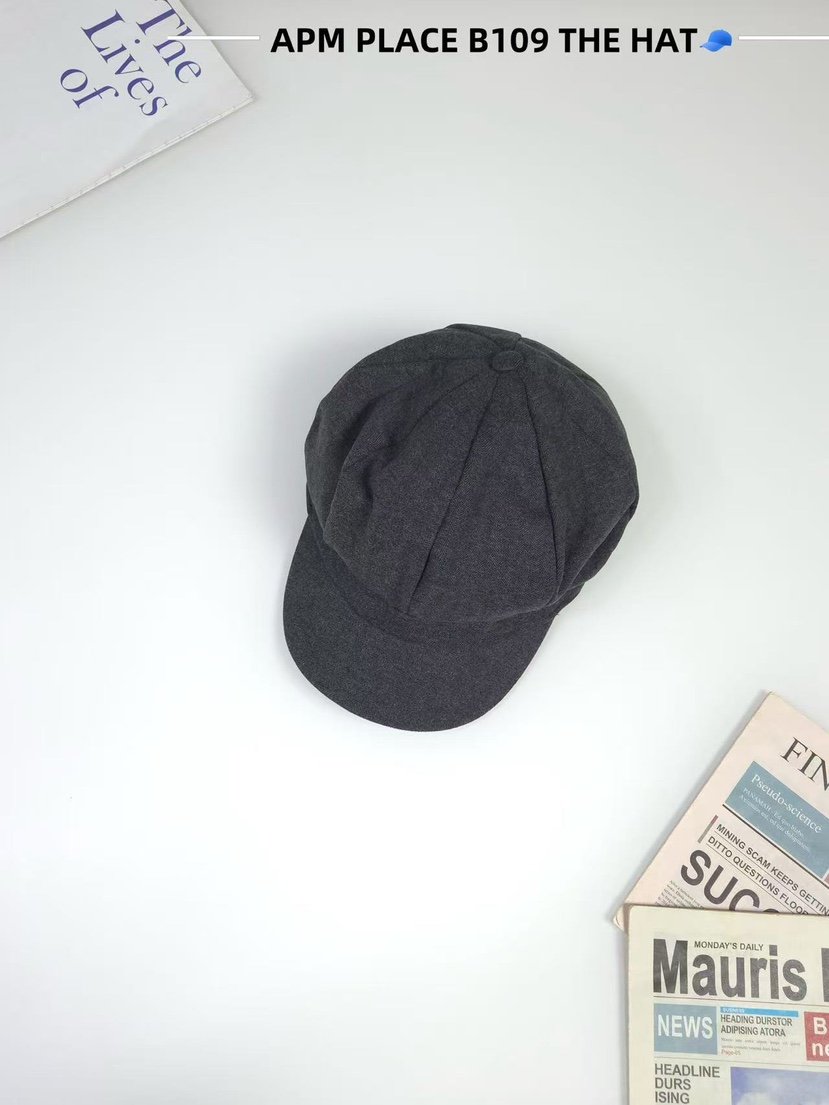 THE HAT-P韓國代購㊣女士新品熱賣職業推薦休閑25秋冬帽子復古THE HAT帽子
