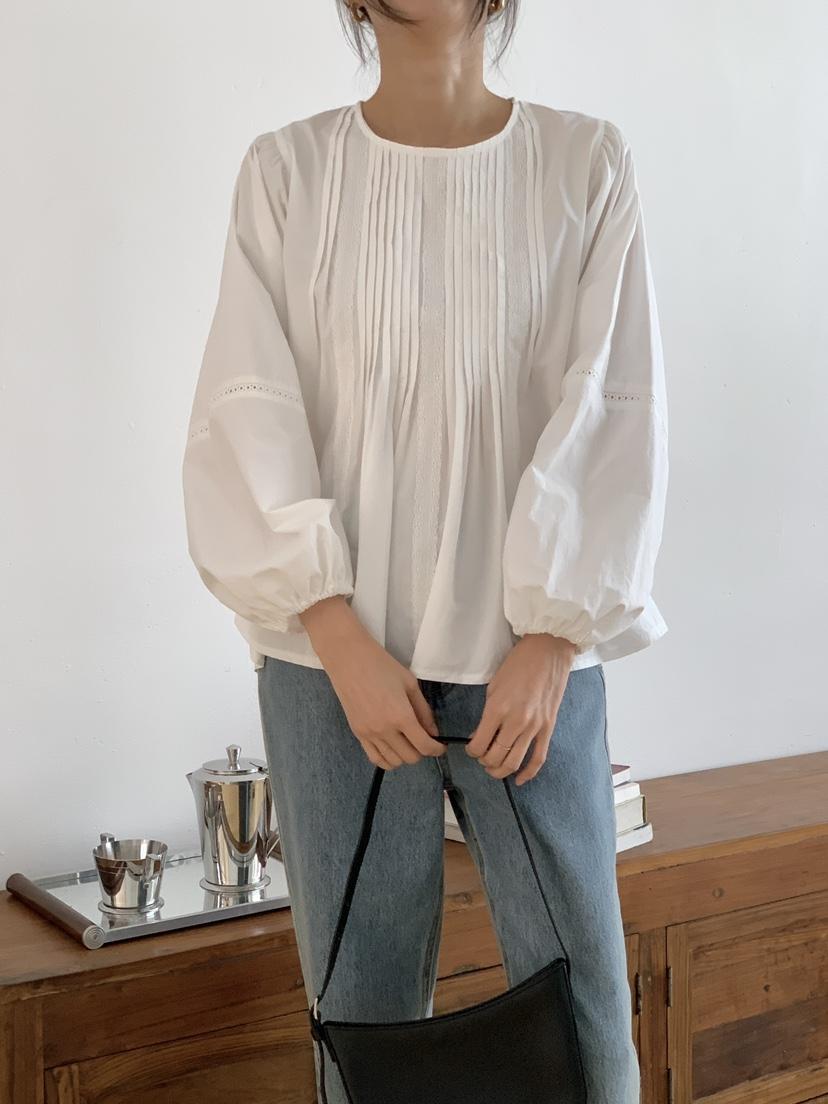 FRILL-T東大門㊣直郵女裝新品職業25秋冬人氣休閑襯衫蕾絲衫FRILL-T襯衫/蕾絲衫