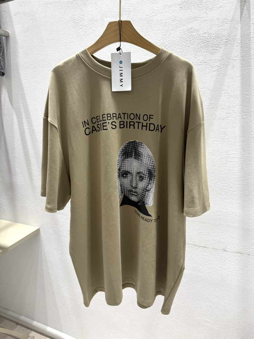 JIMMY韓國直郵㊣女士新款25秋冬休閑推薦職業熱賣真品時尚T恤JIMMY/REMAKET恤