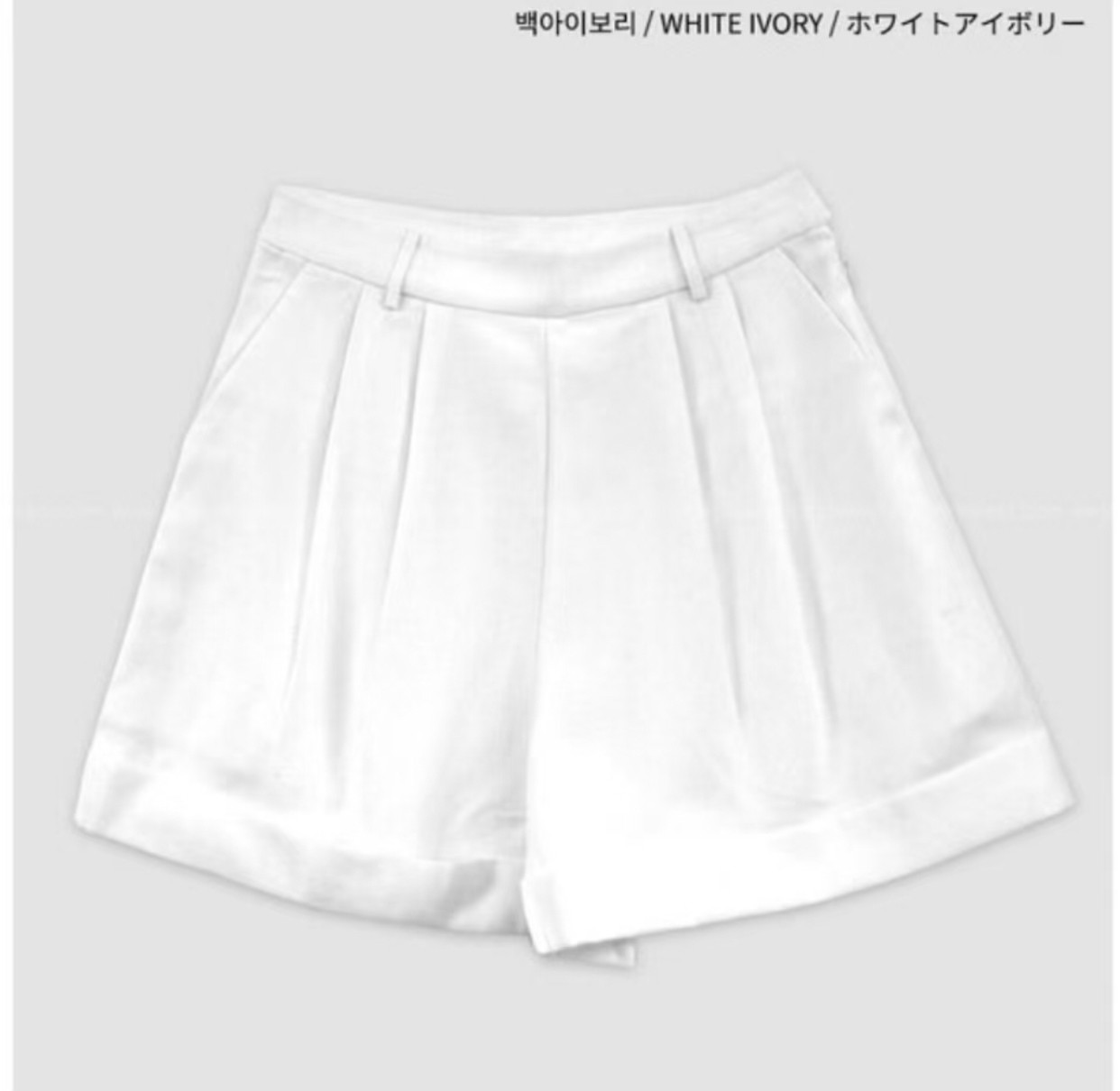 DE ONDO韓國代購㊣女裝新款25秋冬推薦真品時尚休閑熱賣短褲DE ONDO短褲