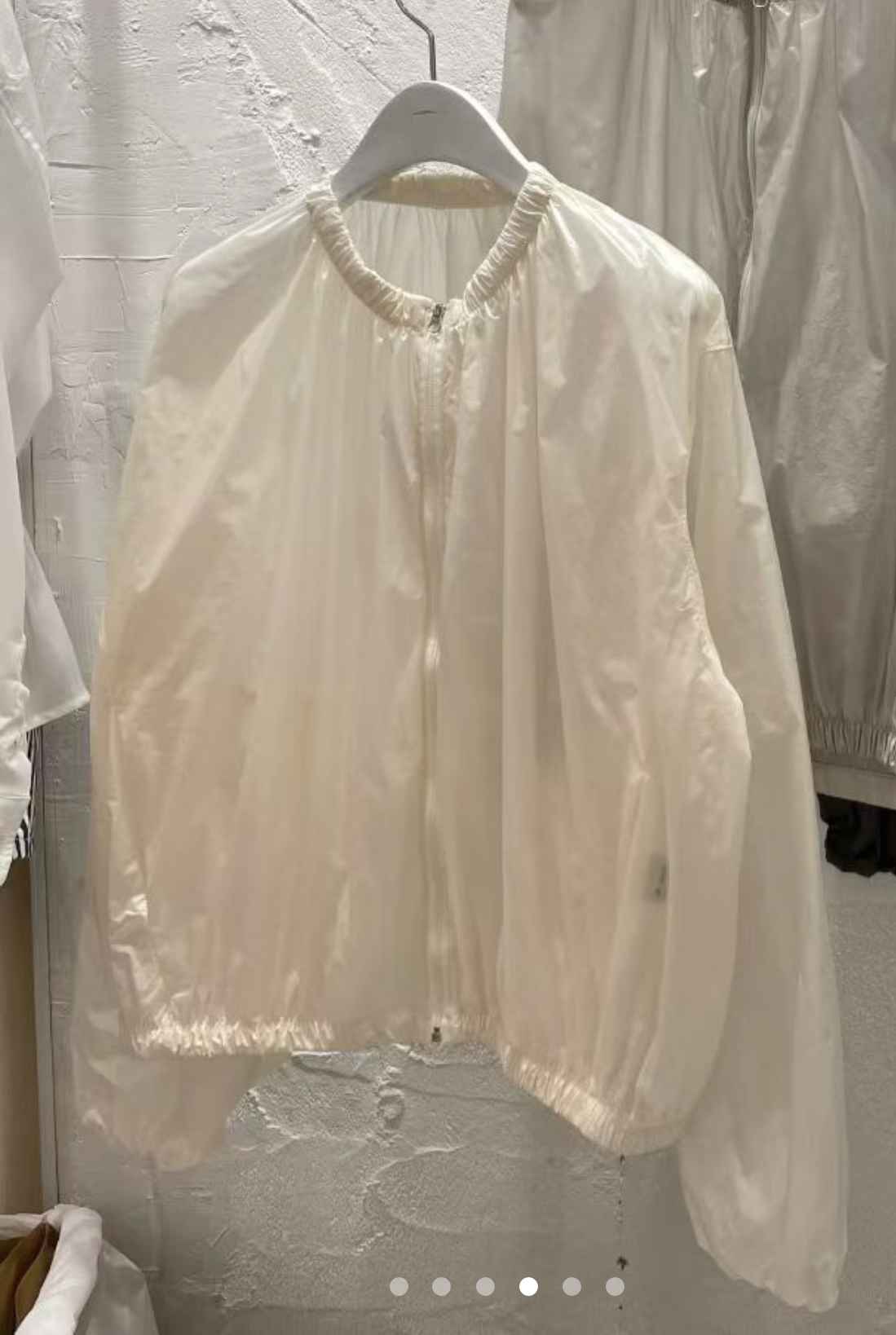 DE ONDO東大門㊣直郵女士新品推薦25秋冬職業夾克拉鏈褶皺DE ONDO夾克
