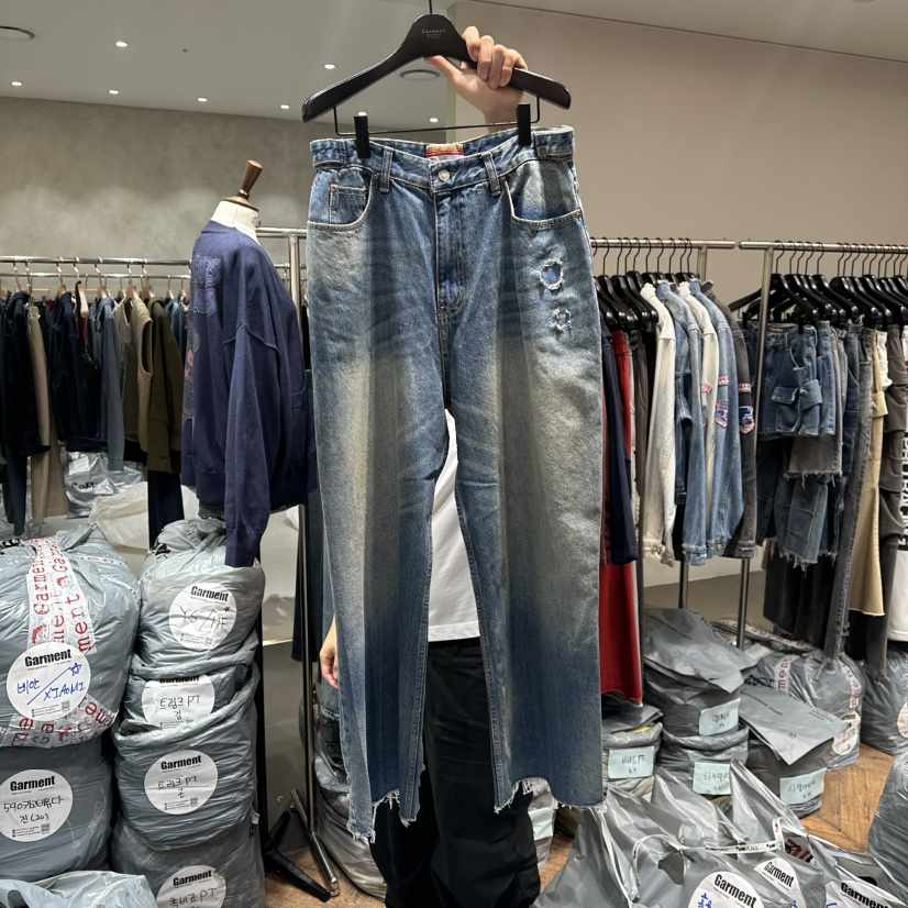 GARMENT-P韓國直郵㊣女裝新品人氣時尚25秋冬真品推薦牛仔褲GARMENT牛仔褲